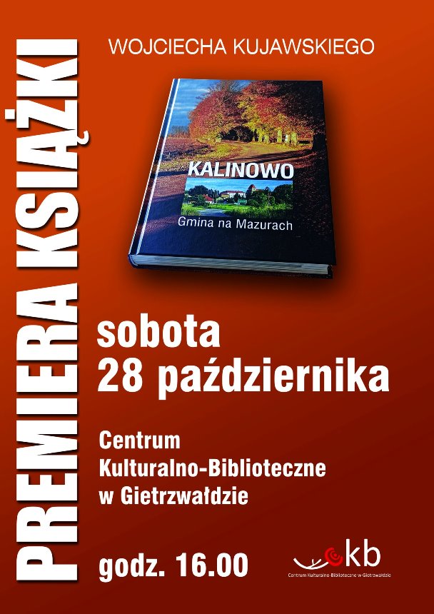 PREMIERA KSIĄŻKI WOJCIECHA KUJAWSKIEGO