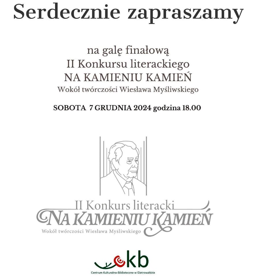 Uwaga dobrzy ludzie – miłośnicy dobrej literatury!
