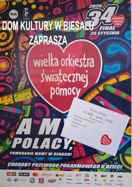 WOŚP zagra w Biesalu